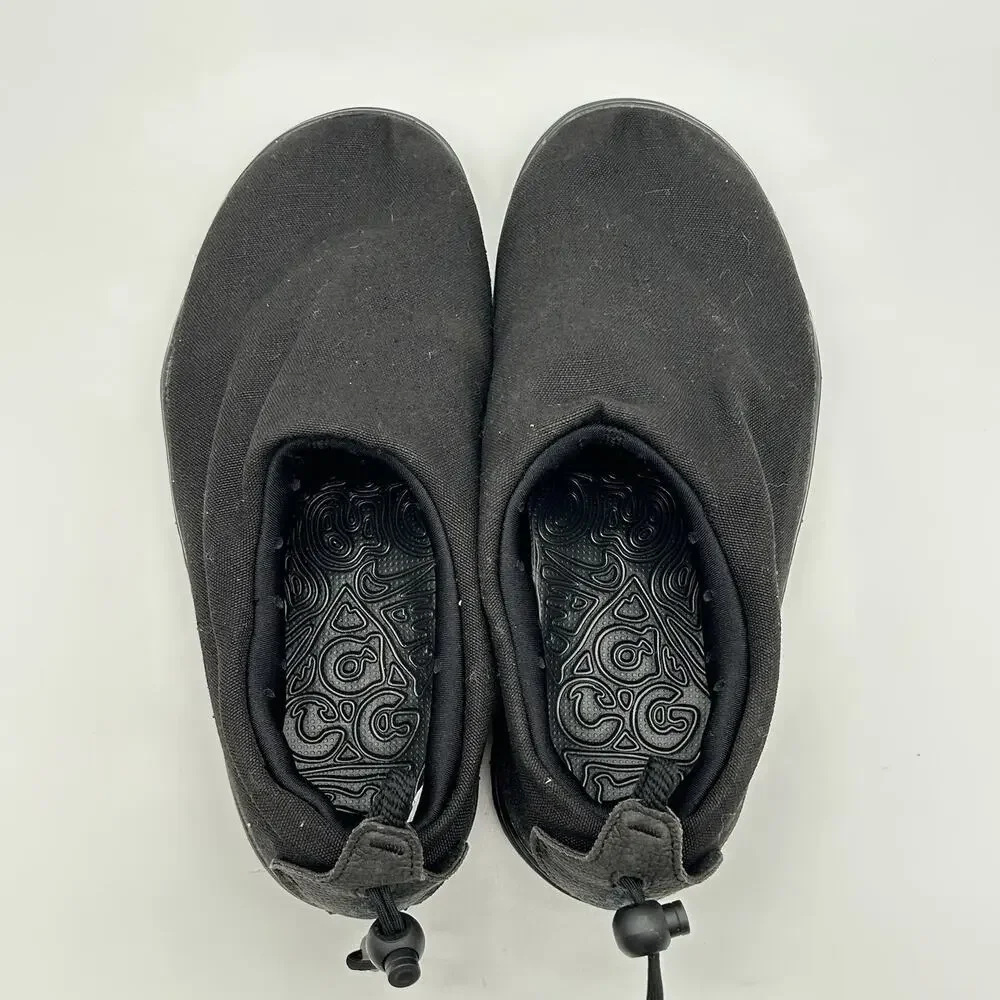 Nike ACG Moc Mens Size 9.5 Black Canvas Slip On